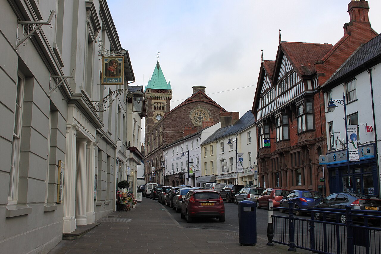 Abergavenny town centre