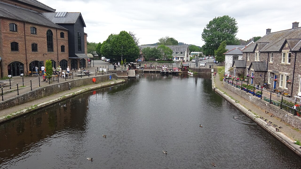 Brecon Canal Basin, Powys. Brecon & Monmouth Canal