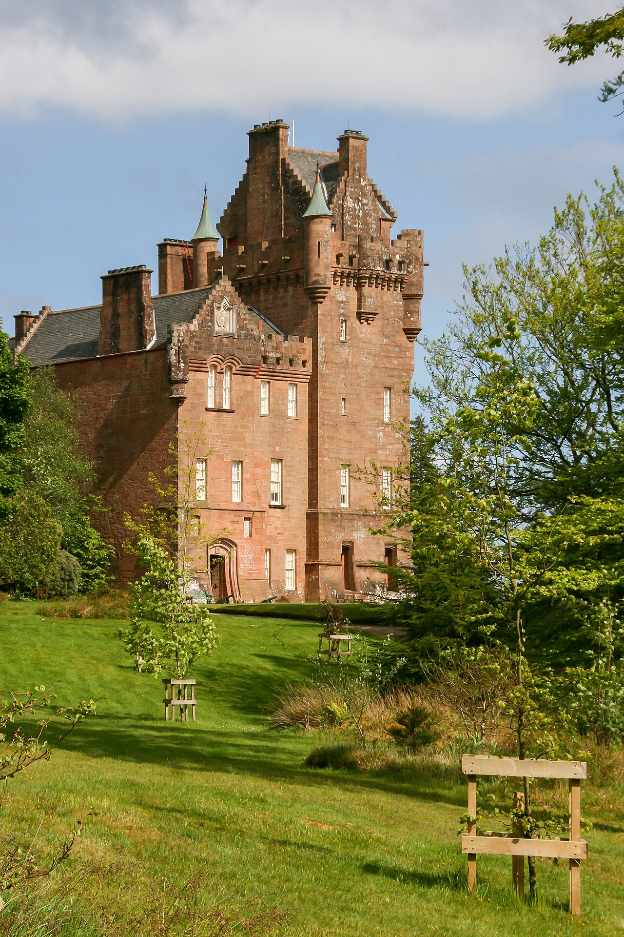 Brodick Castle and gardens on Arran