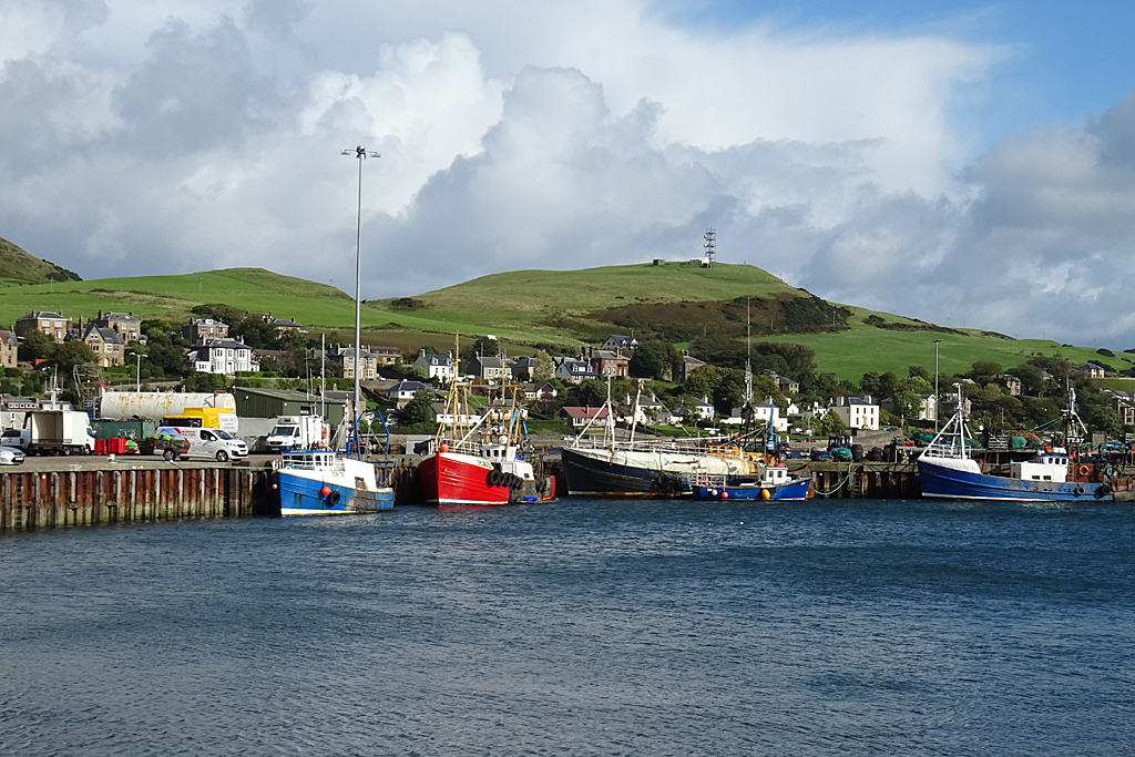 Fishing boats in Campbeltown harbour