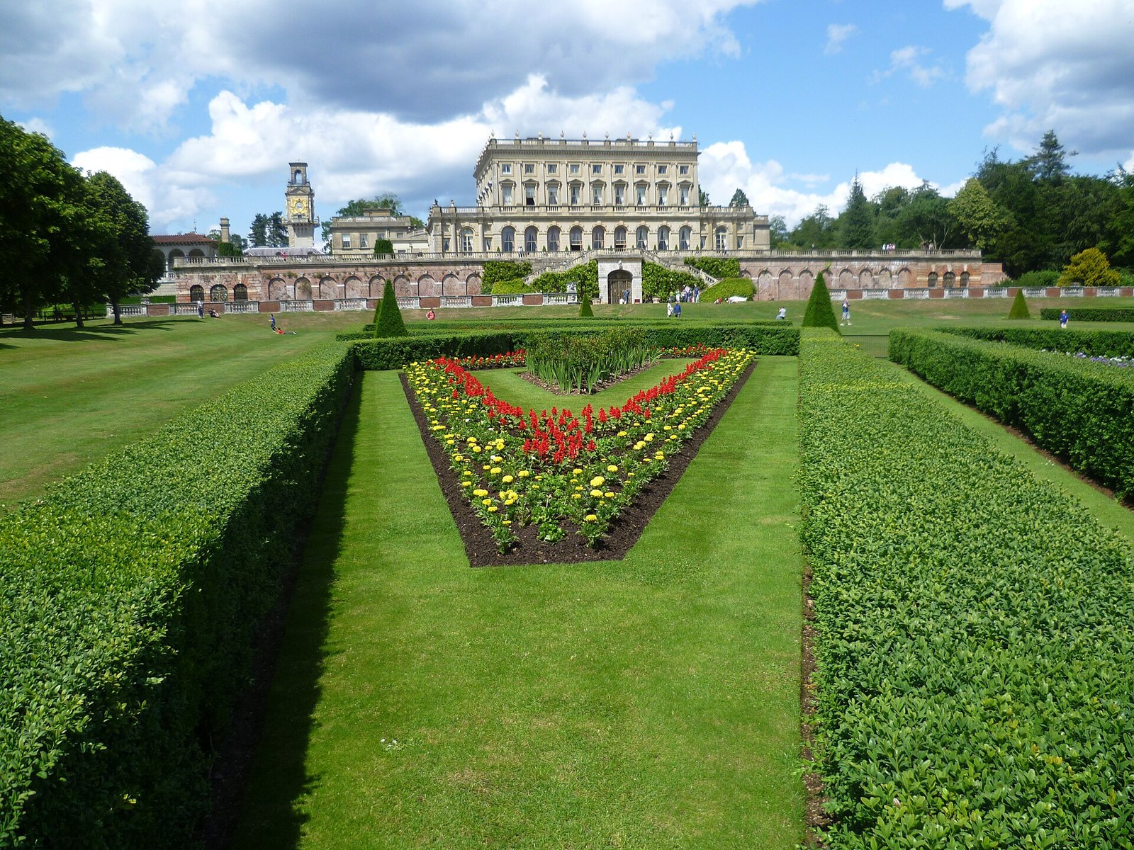 Formal parterre at Cliveden