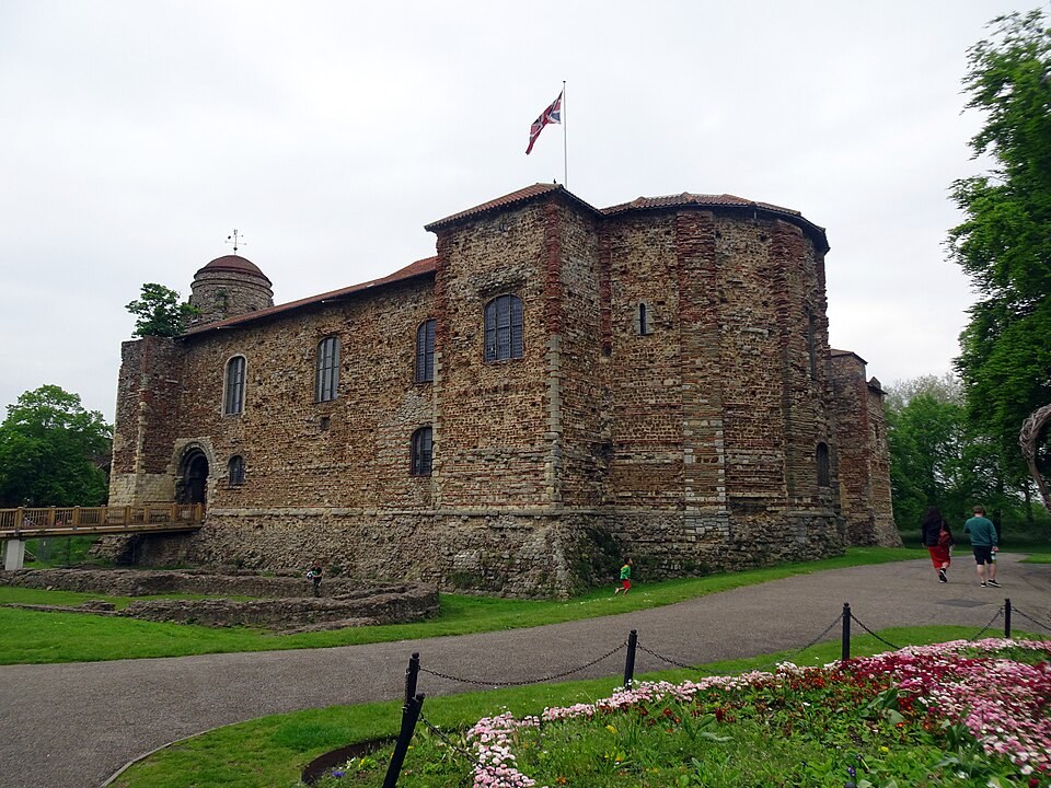 Colchester Castle in Castle Park