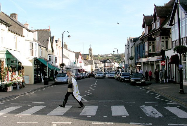 Buildings along Cowbridge High Street