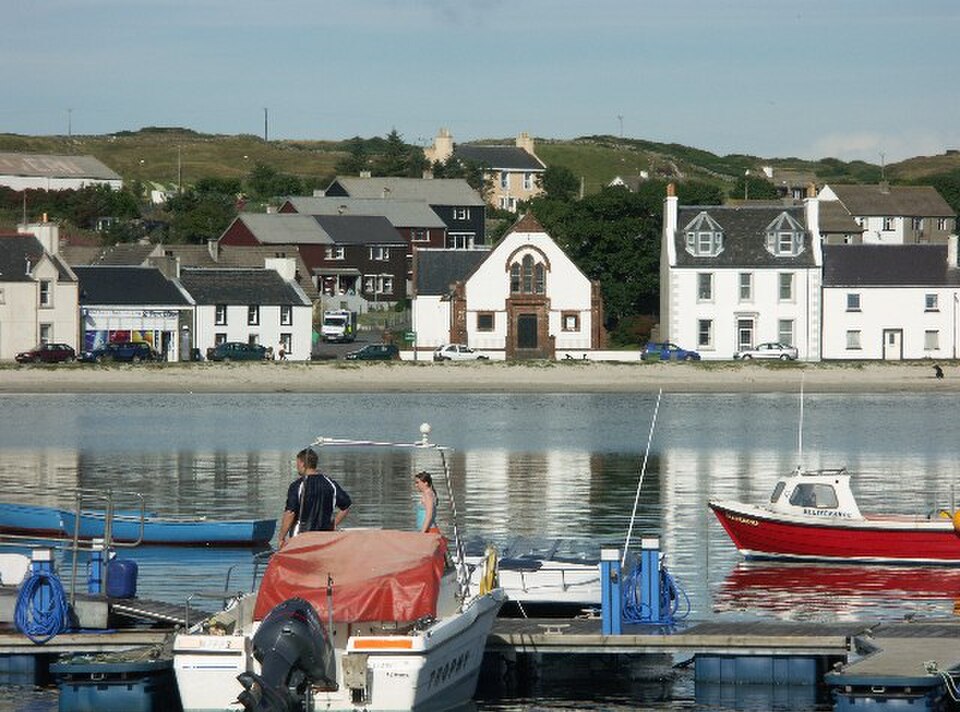Port Ellen village on Islay.