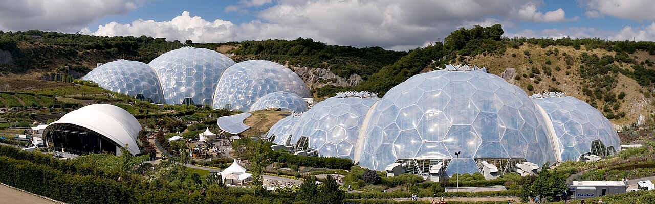 The Eden Project Biomes