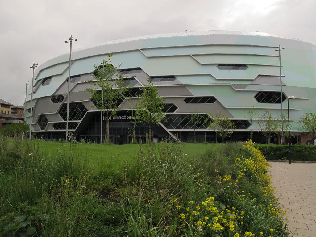 first direct bank arena exterior