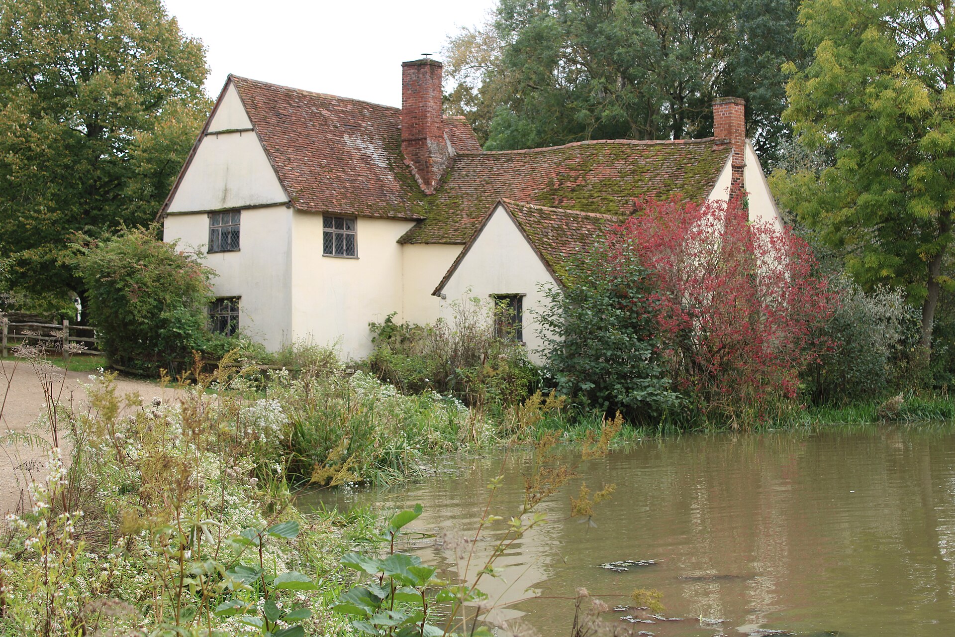 Willy Lott’s House beside the River Stour at Flatford