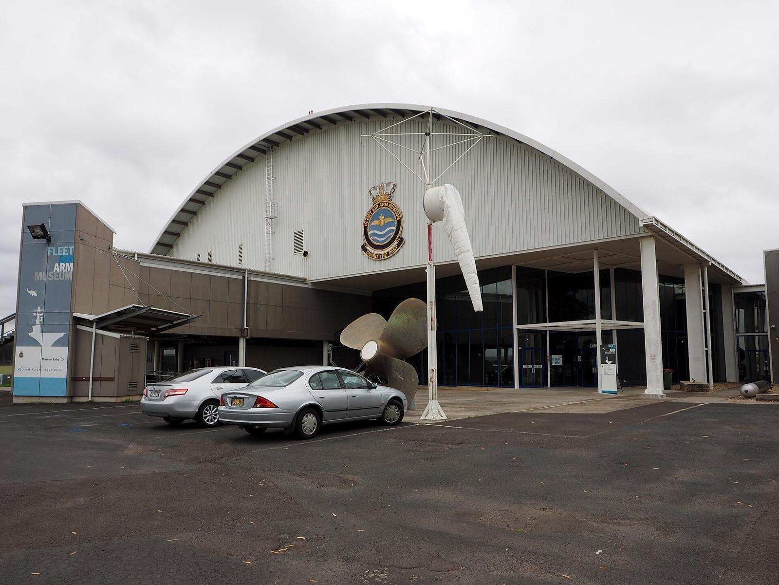Exterior of the Fleet Air Arm Museum at Yeovilton