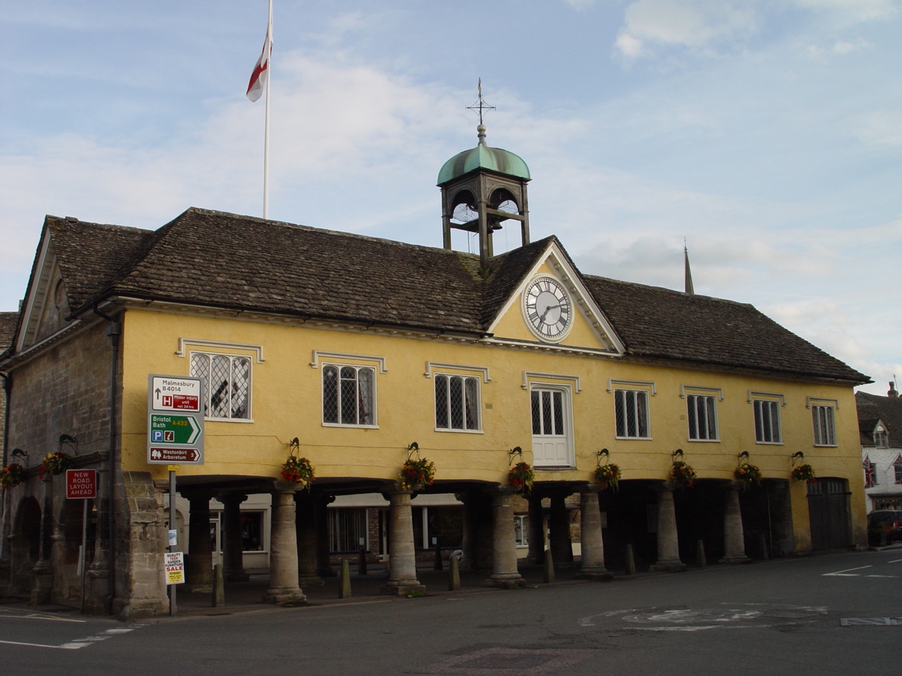 The Market House in Tetbury, Gloucestershire