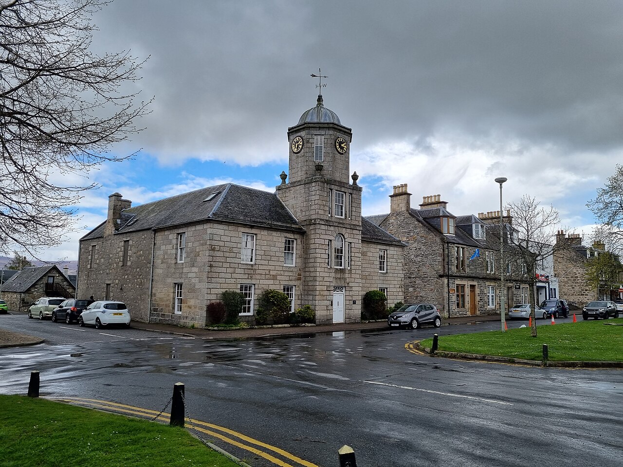 The Square in Grantown-on-Spey