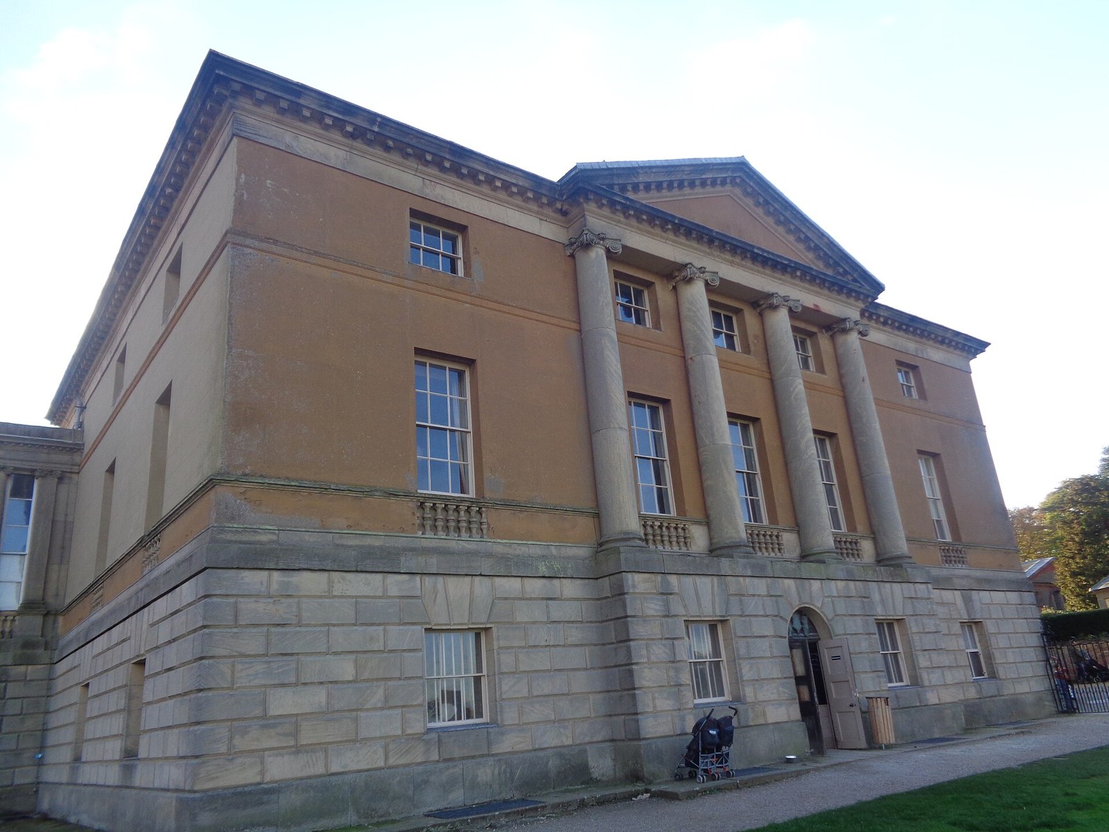 Kedleston Hall and parkland in Derbyshire