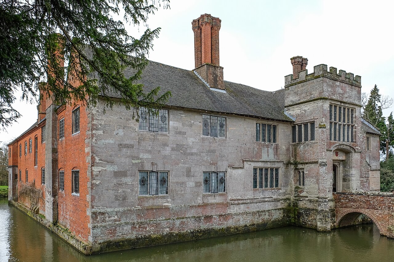 Moated Baddesley Clinton house in Warwickshire
