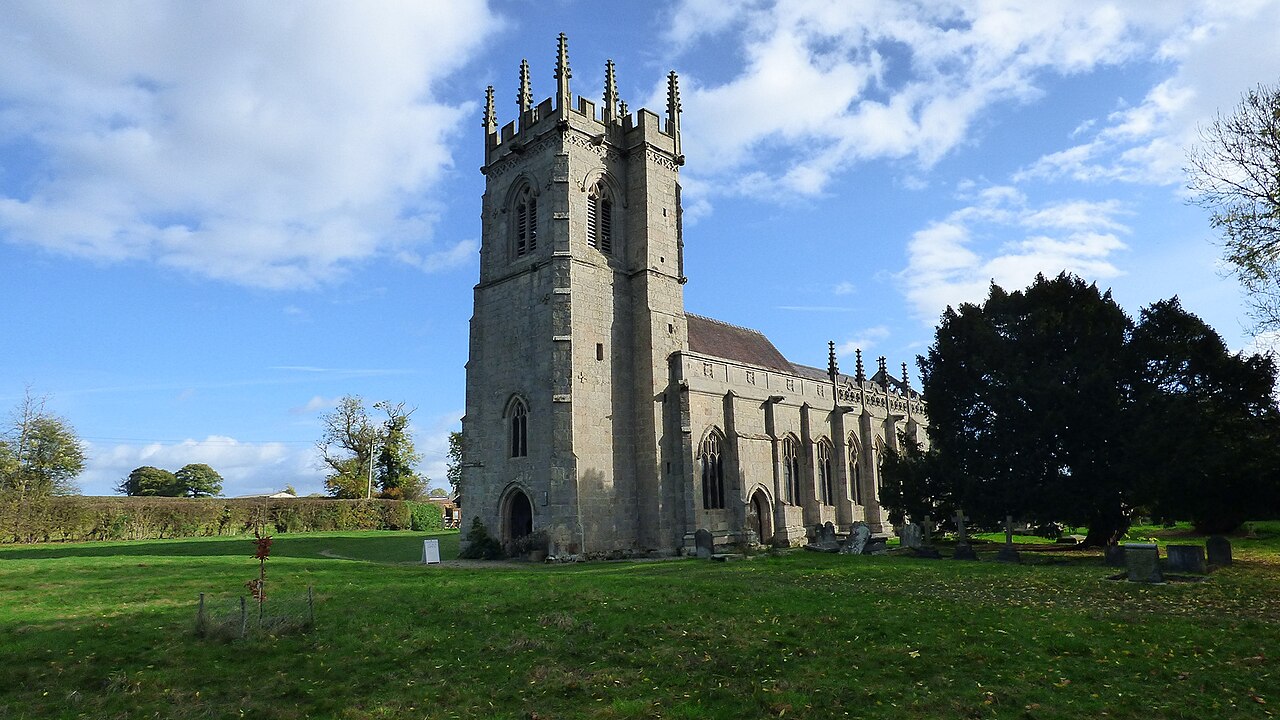 St Mary Magdalene Battlefield church exterior