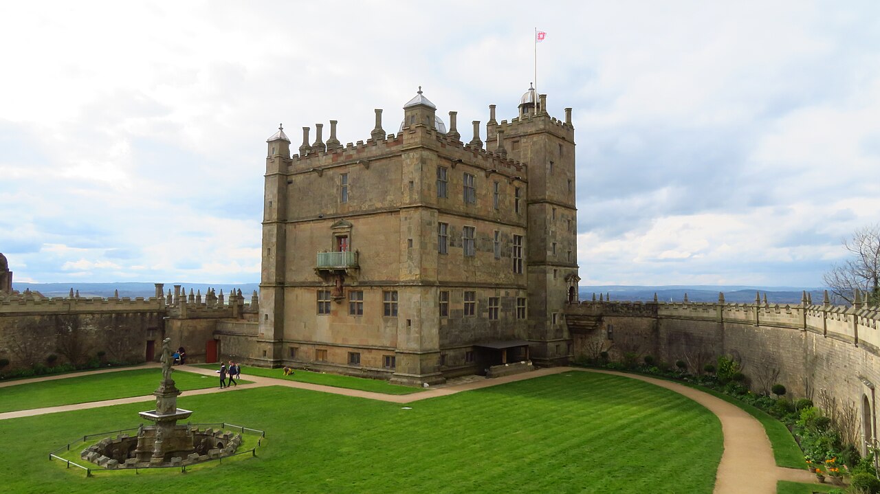 The real Little Castle and Fountain Garden at Bolsover Castle