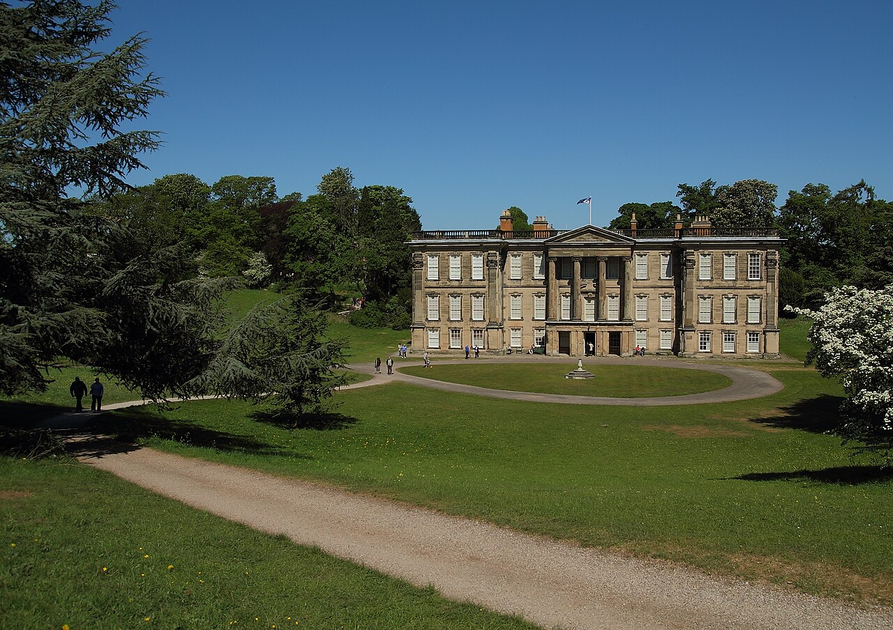 The country house at Calke Abbey in Derbyshire