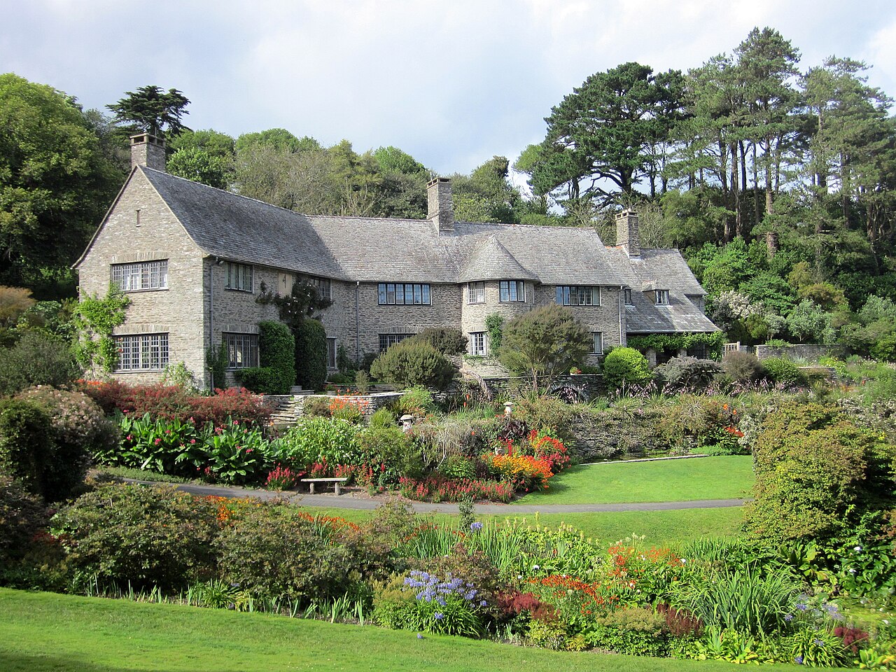 Coleton Fishacre house and coastal garden in Devon