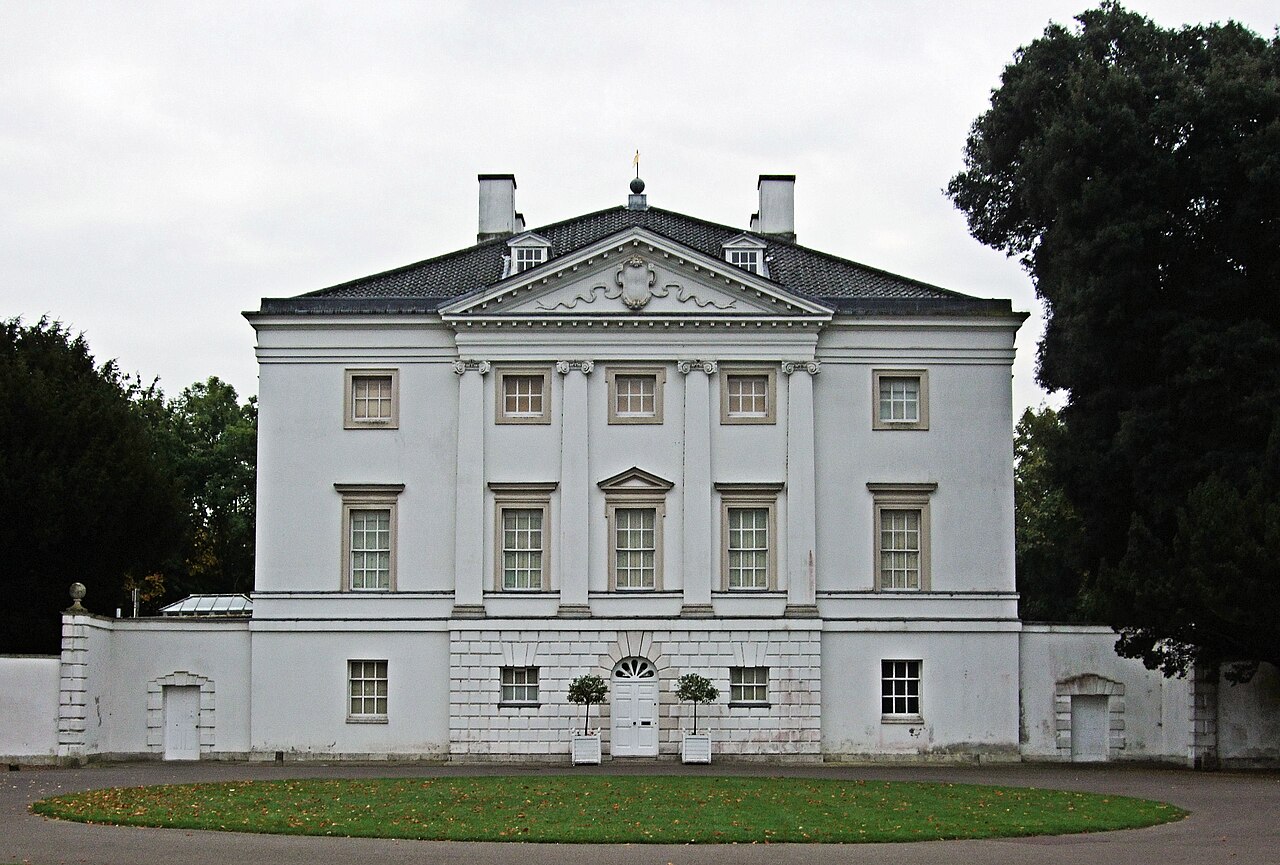 Marble Hill House beside the Thames in Twickenham