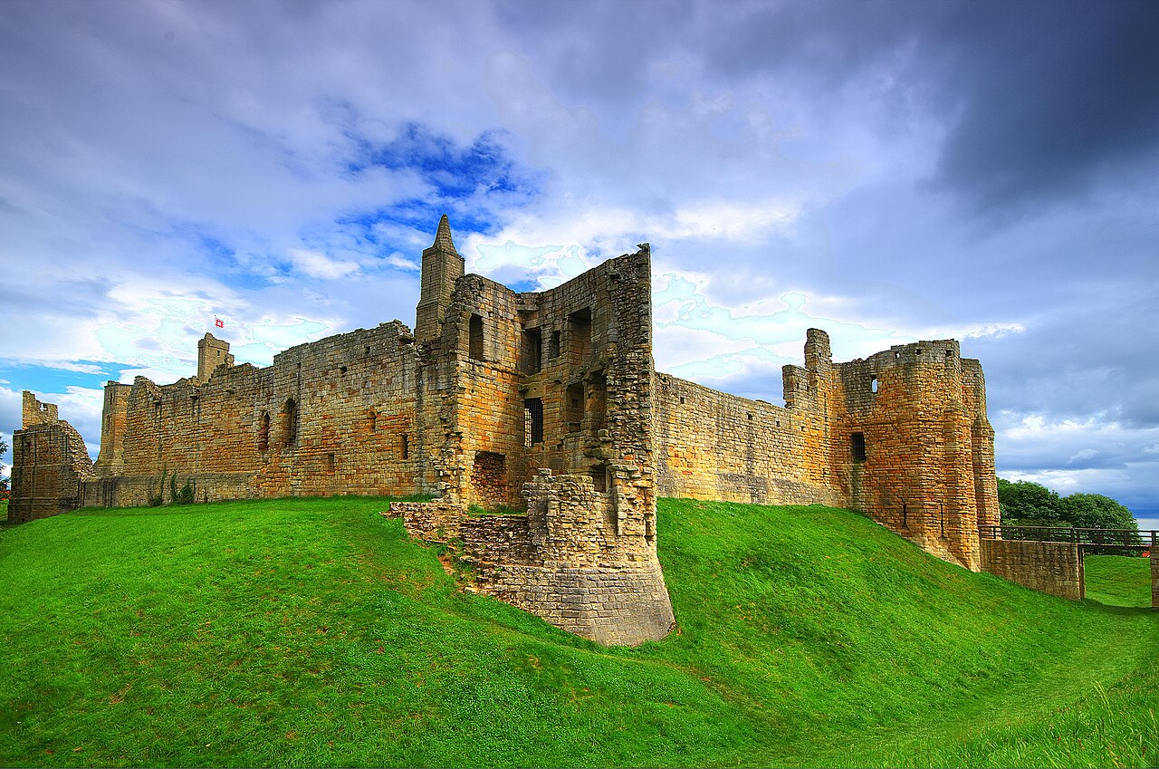 Warkworth Castle in Northumberland