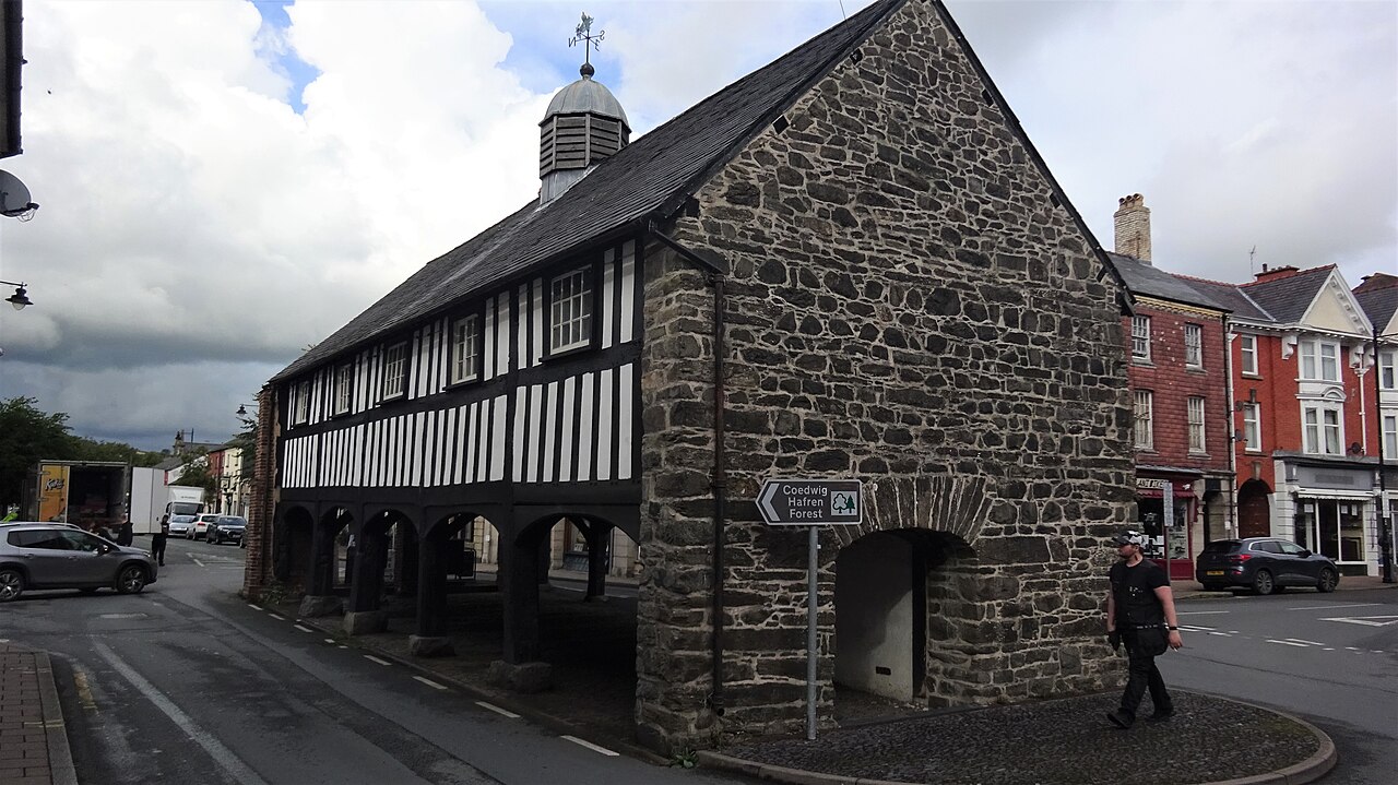 Old Market Hall, Llanidloes, Powys