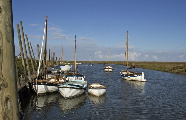 Boats at Blakeney Quay