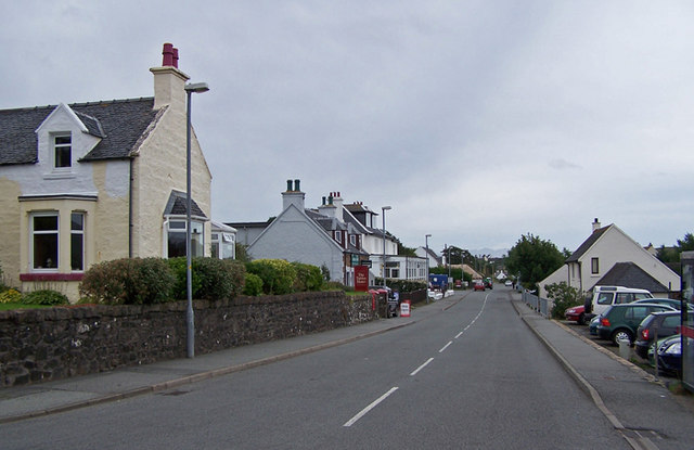 Dunvegan village