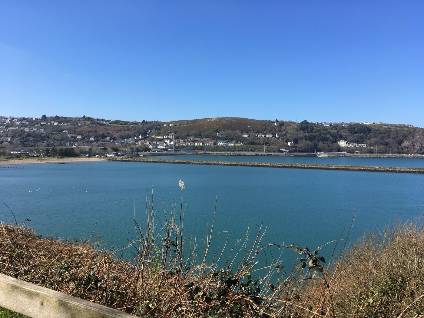 View across Fishguard Bay toward Goodwick