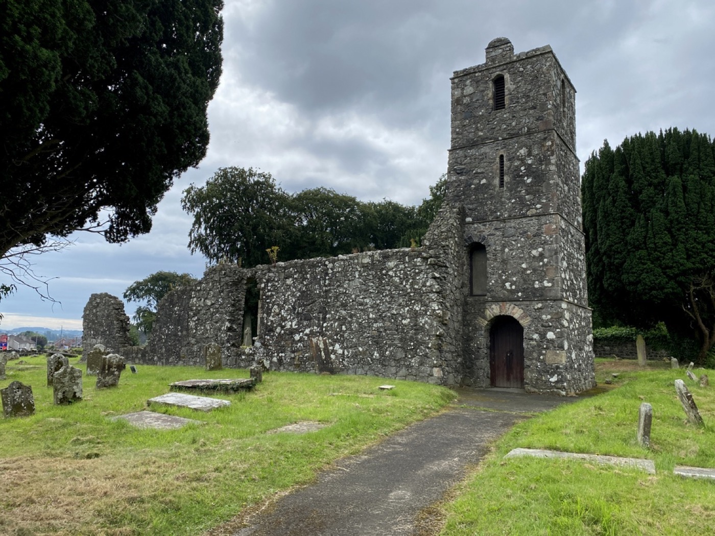 St Lurach’s old church and churchyard in Maghera, County Derry/Londonderry
