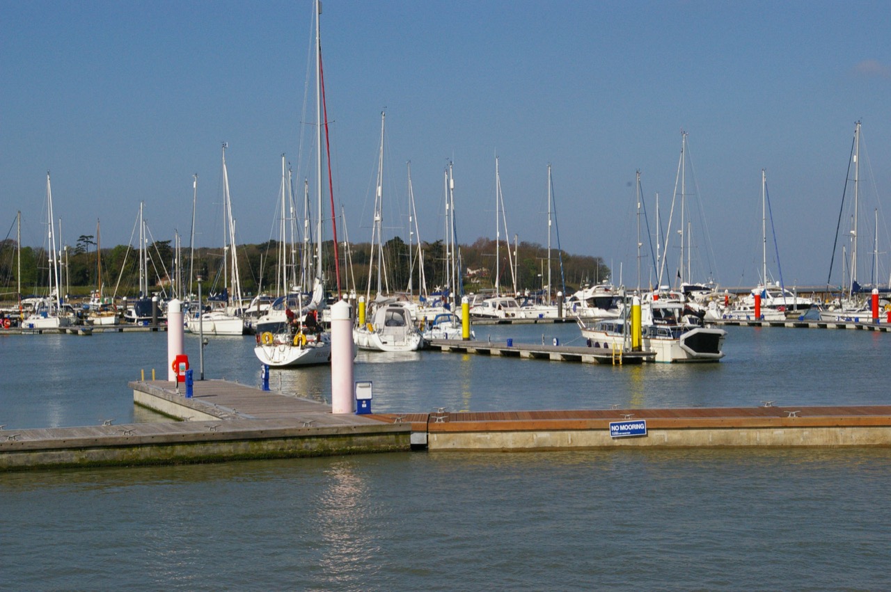 Yarmouth harbour on the Isle of Wight