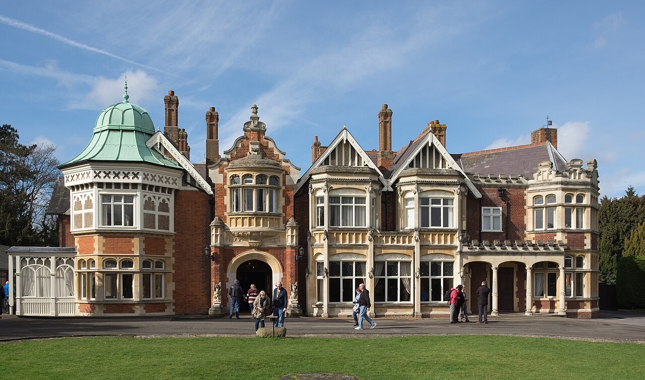 The mansion at Bletchley Park