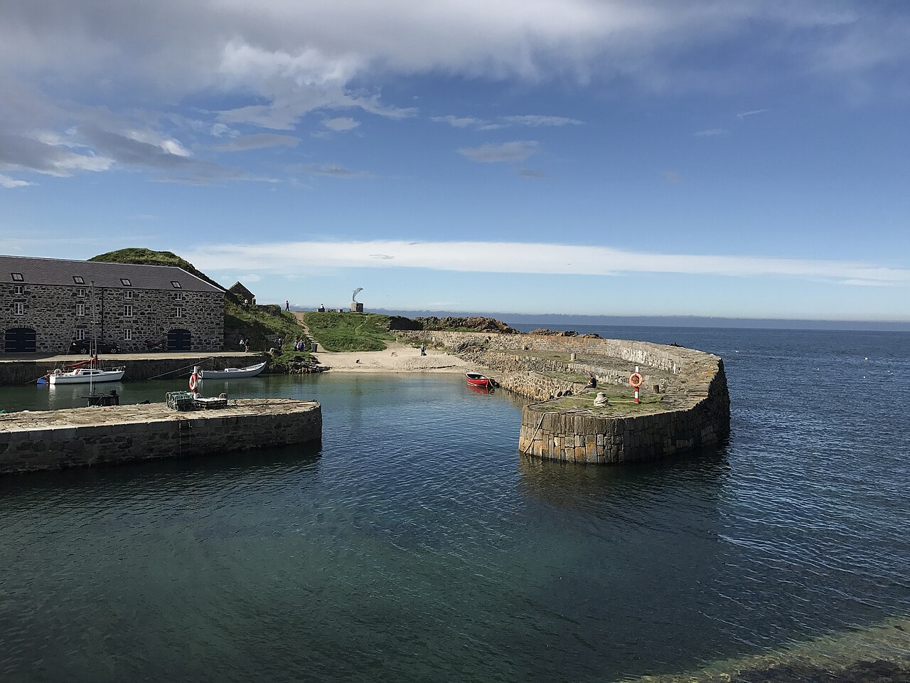 Portsoy old harbour