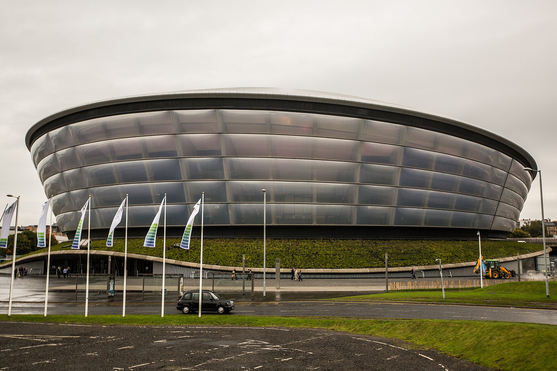 OVO Hydro in an archive venue photograph; signage may show an earlier venue name