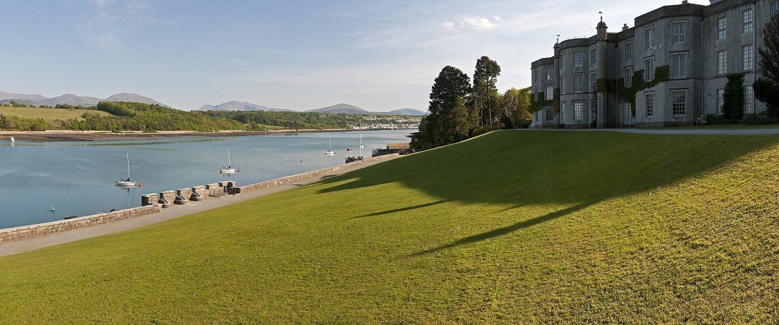 Plas Newydd overlooking the Menai Strait