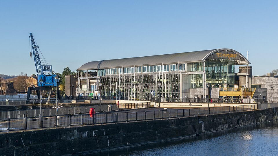 Techniquest beside Cardiff Bay