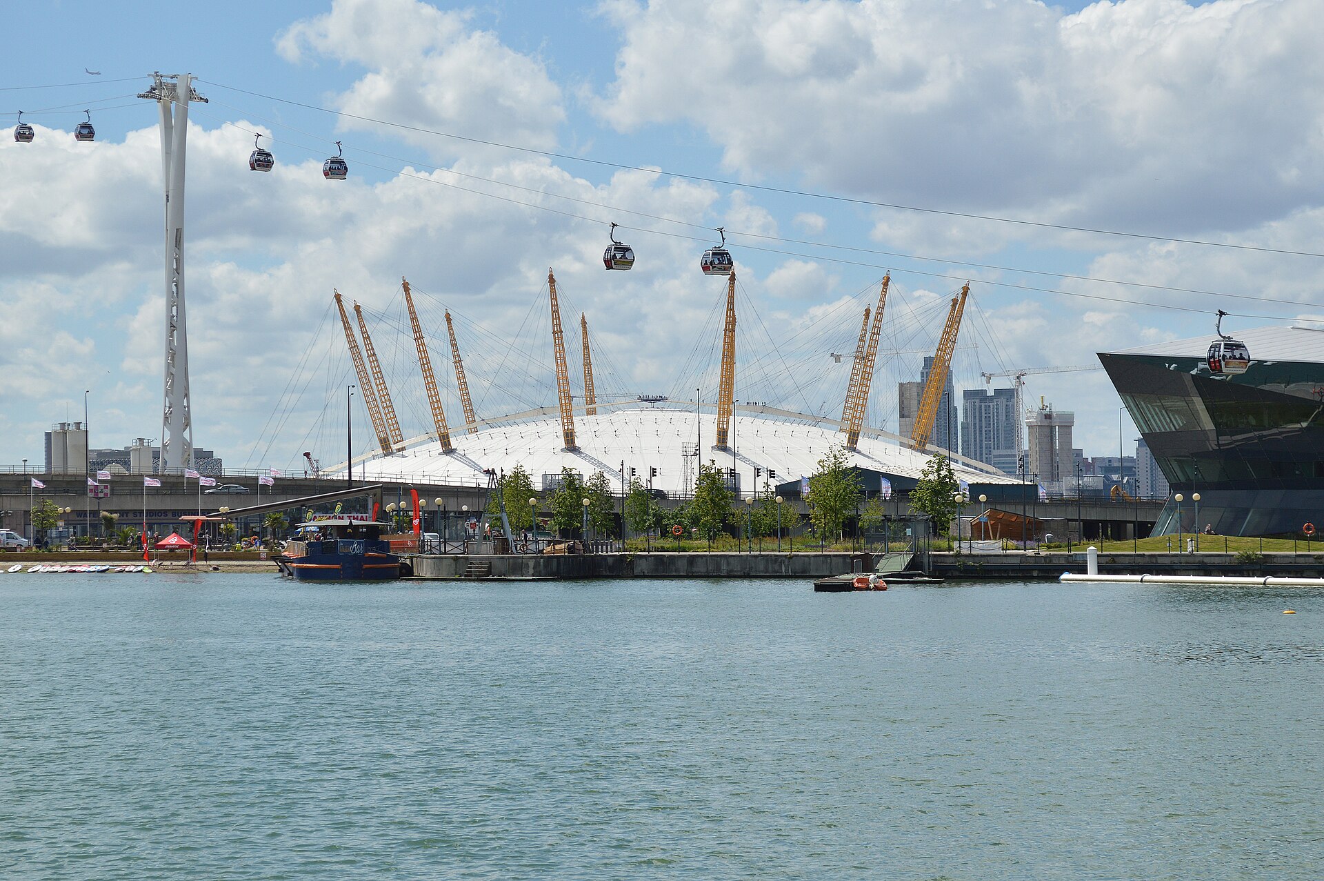 The O2 exterior