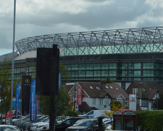 Allianz Stadium, Twickenham in an archive venue photograph; signage may show an earlier venue name