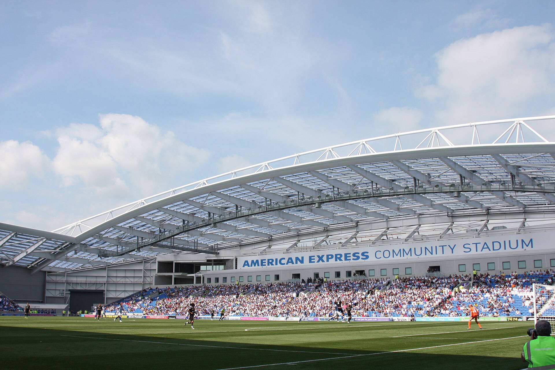 East Stand at the AMEX Stadium, Falmer