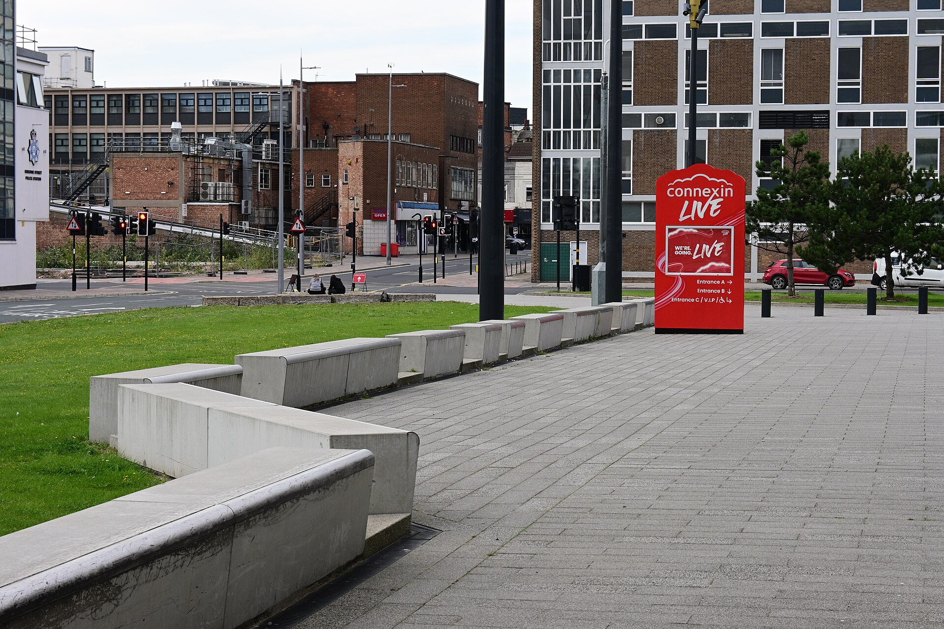 Connexin Live exterior on Myton Street, Hull