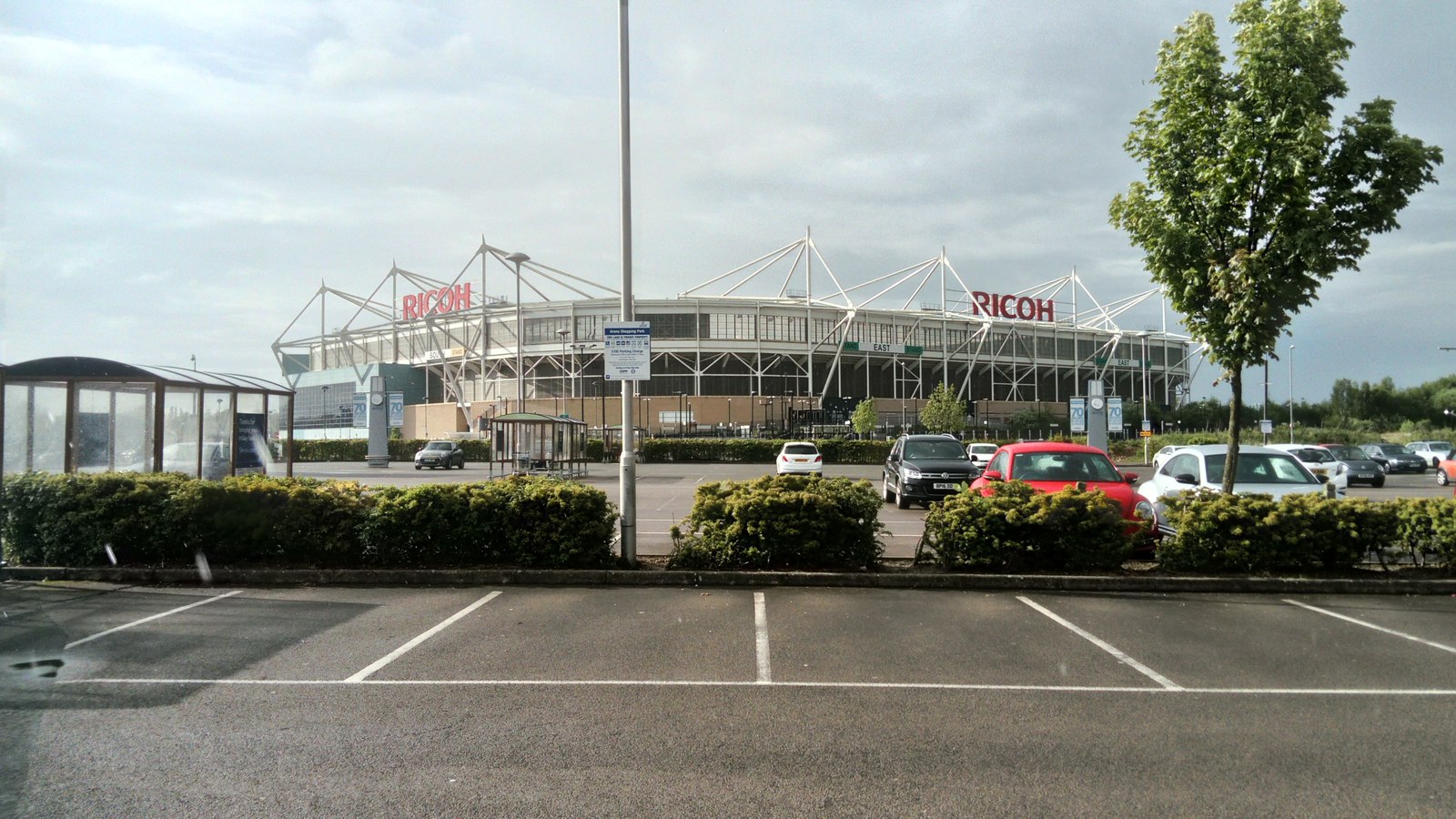 Coventry Building Society Arena, photographed under its former Ricoh Arena name