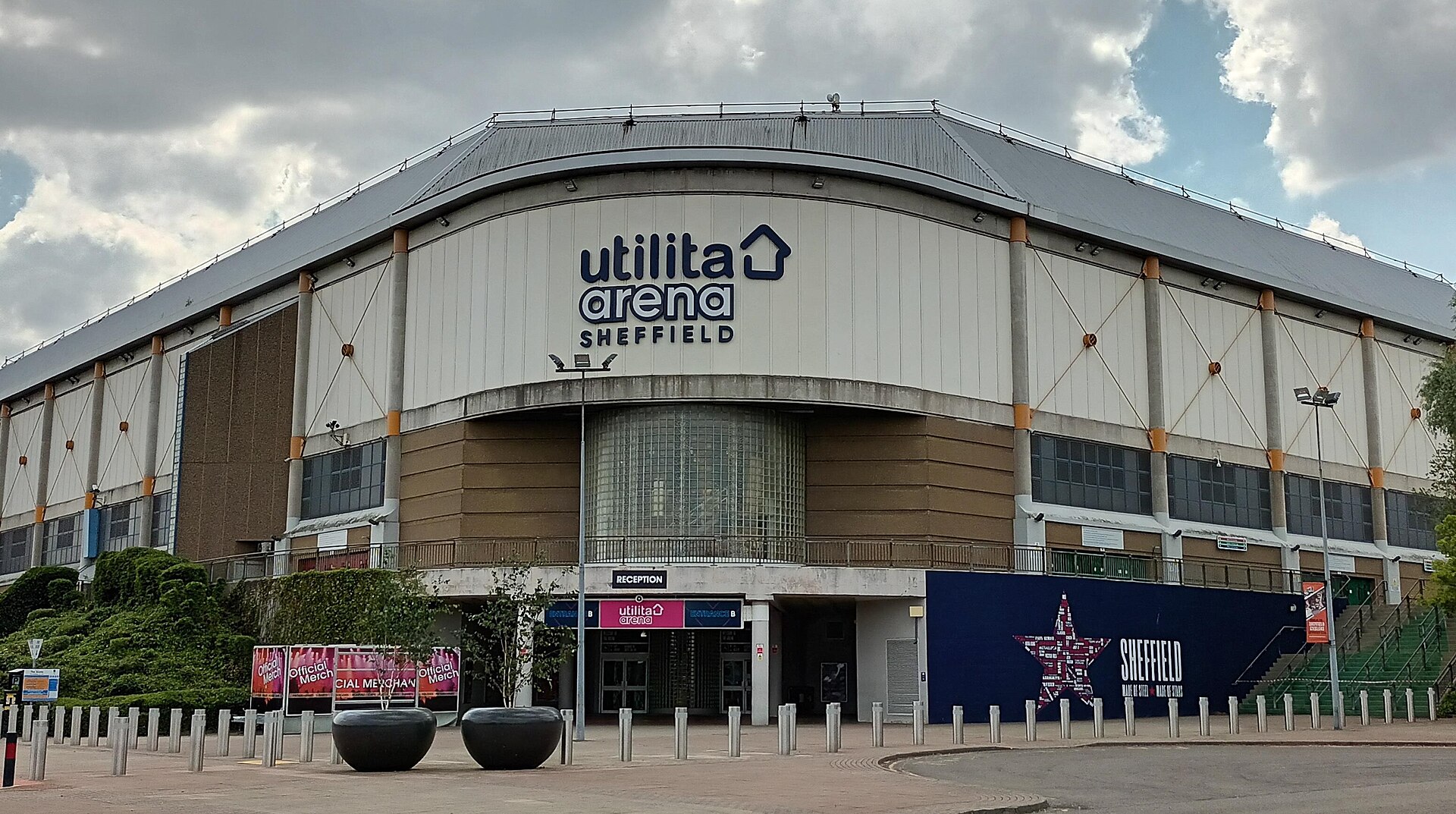 Utilita Arena Sheffield exterior