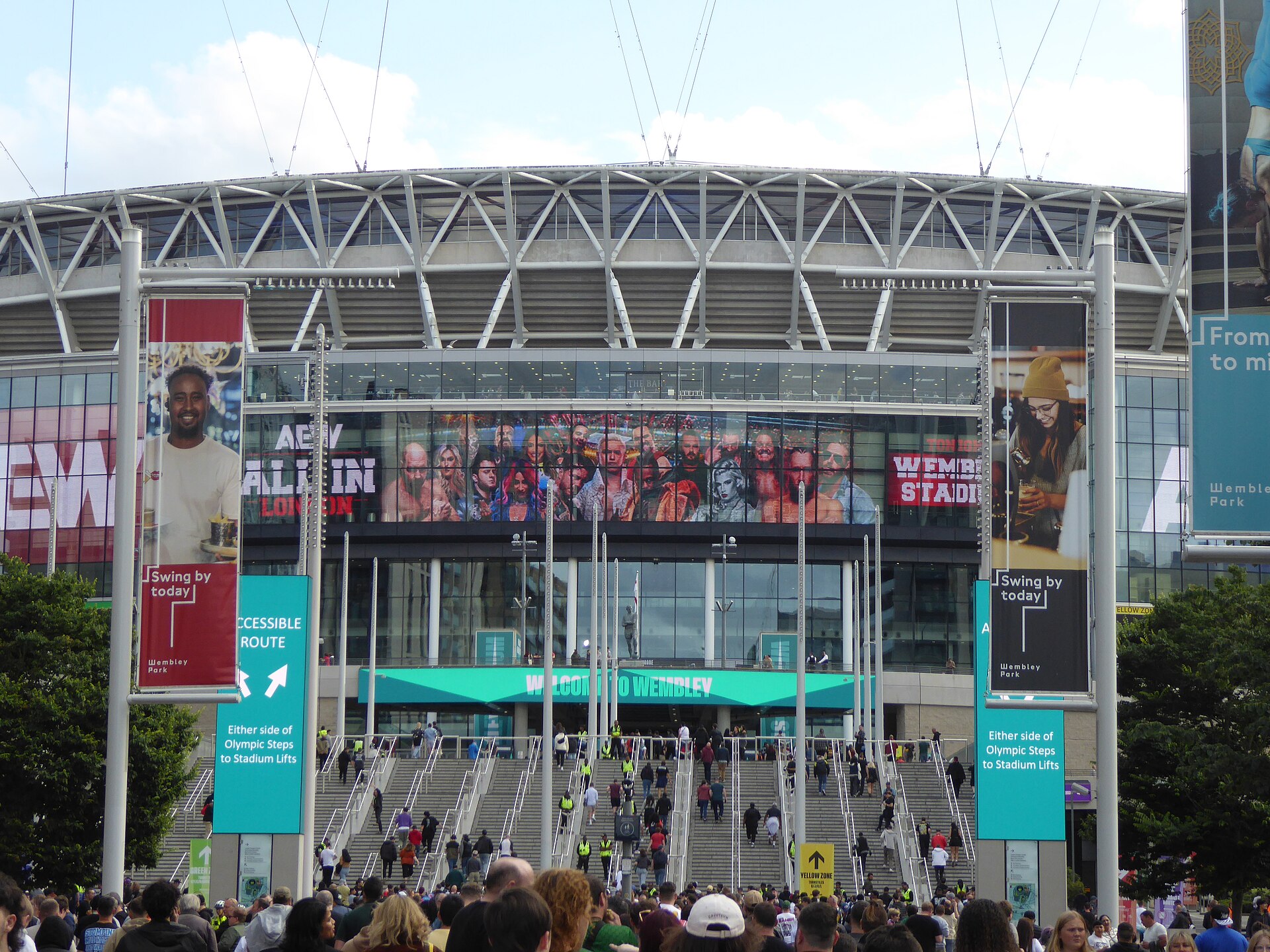 Wembley Stadium exterior