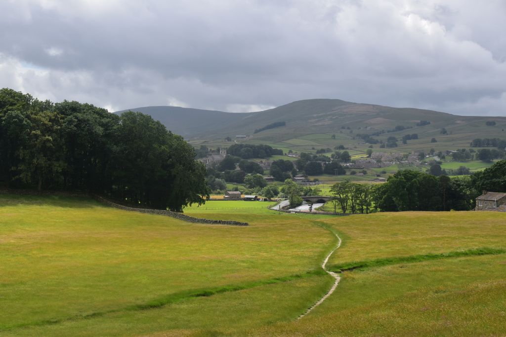 Wensleydale landscape in the Yorkshire Dales